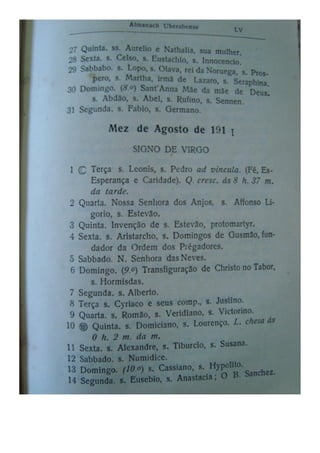 Almanaque Uberabense de 1911