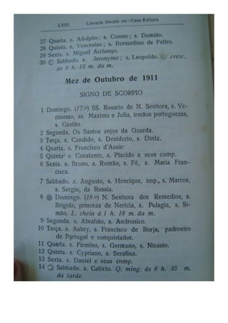 Almanaque Uberabense de 1911