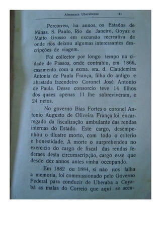 Almanaque Uberabense de 1911