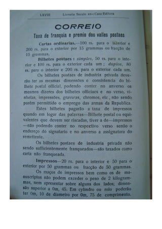 Almanaque Uberabense de 1911