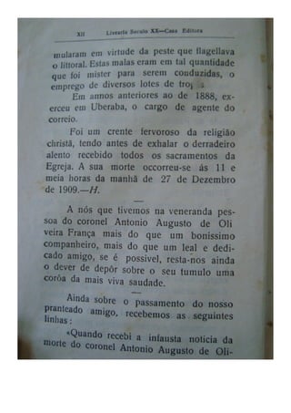 Almanaque Uberabense de 1911