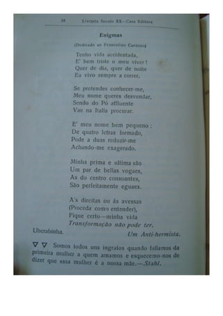 Almanaque Uberabense de 1911