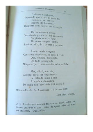 Almanaque Uberabense de 1911