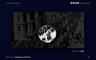 andrelmiceli.com.br
Marketing e Inteligencia Artificial 07
/andrelmiceli
Nova York - 1900
 
