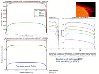 Prominence Science Definition Solar prominence science with ALMA | PDF