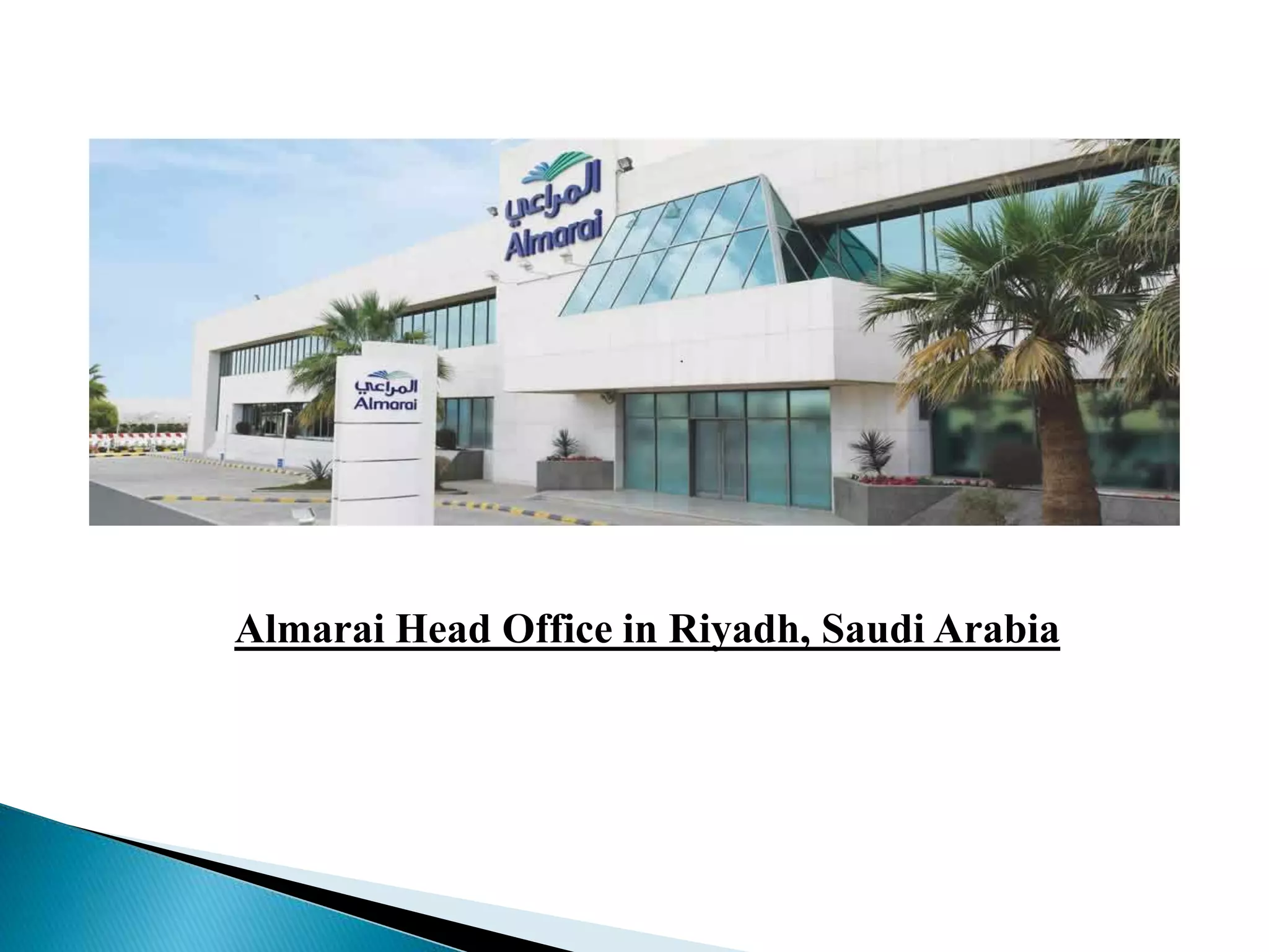 Almarai Head Office in Riyadh, Saudi Arabia
 