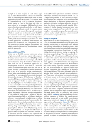 The A to Z of pharmaceutical cocrystals: a decade of fast-moving new ...