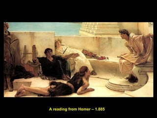 A reading from Homer – 1.885 