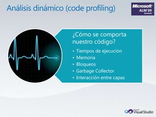 Análisis dinámico (code profiling)