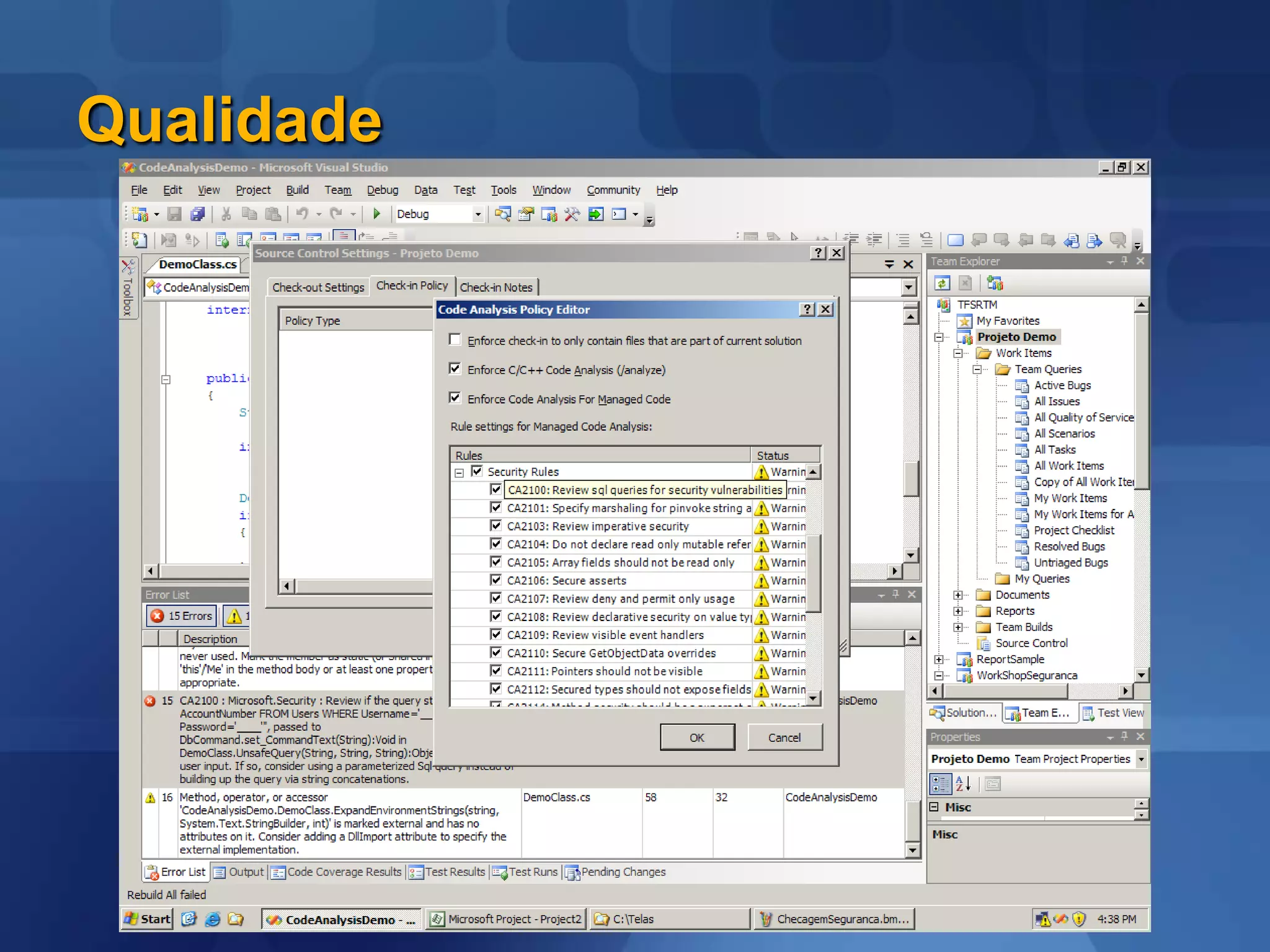 Resultados de Teste de Carga