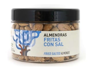 Almendras creativas, casi redondas mallorcafruits.com
