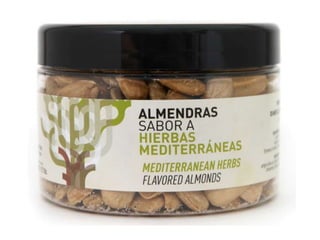 Almendras creativas, casi redondas mallorcafruits.com