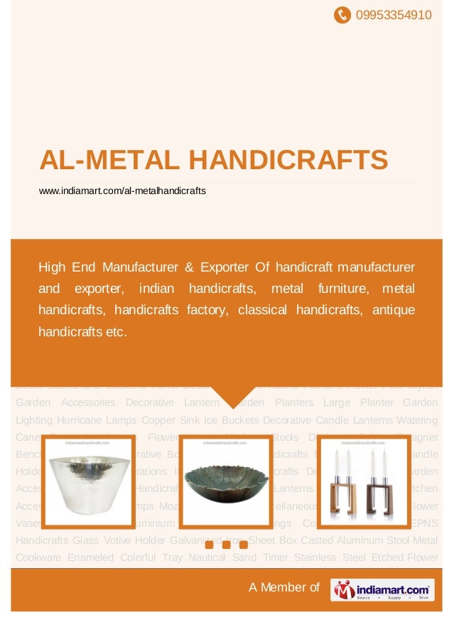 ALMETAL HANDICRAFTS, Moradabad, Aluminium Handicrafts