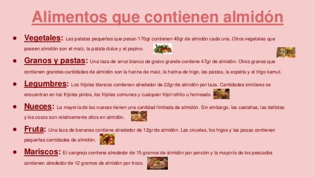 ALMIDONES-5E ALMIDONES-5E