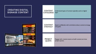 Digital Signage Content Strategies for Savvy Integrators
