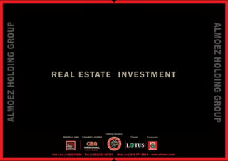 R E A L E S TAT E I N V E S T M E N T
 