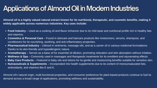 Almond Oil Manufacturing Plant Project Report By Procurement Resource | PDF