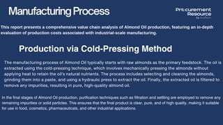 Almond Oil Manufacturing Plant Project Report By Procurement Resource | PDF