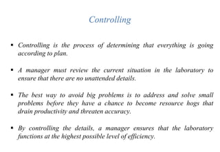 Lab Associate Problem Solving Documentation ADVANCE LABORATORY MANAGEMENT SKILLS | PDF