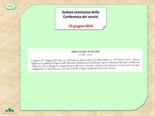 timeline
Seduta conclusiva della
Conferenza dei servizi
19 giugno 2014
 