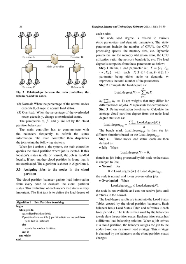 A load balancing model based on cloud partitioning | PDF | Cloud ...
