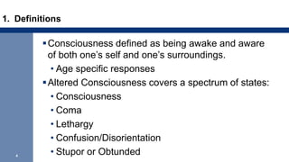 Obtunded Example Altered Level Of Consciousness | PPTX
