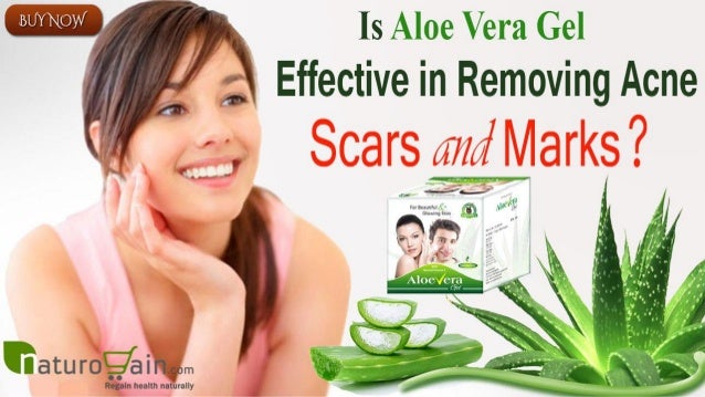 aloe vera gel good for scars
