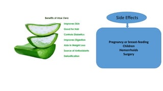 Pregnancy or breast-feeding
Children
Hemorrhoids
Surgery
Side Effects
 