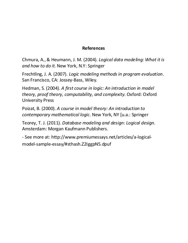 Logic Essay Underfontanacountryinncom Logic Essay Excellent Ideas For Creating Logical Fallacies Essay Good High School Essay Topics also Example Proposal Essay Reflective Essay English Class