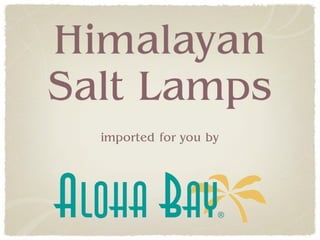 Aloha Bay Salt Lamps