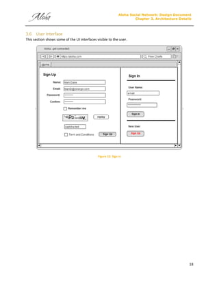 Aloha Social Networking Portal - Design Document | PDF