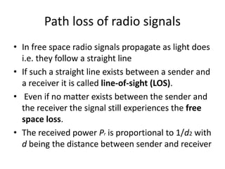 Radio Path Signals and Antennas in mobile computing | PPTX