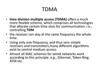 Signals and Antennas in mobile computing | PPTX