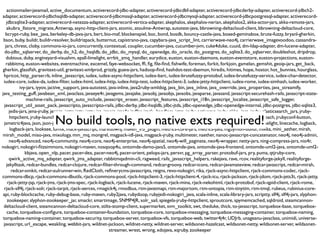 actionmailer-javamail, active_documentum, activerecord-jdbc-adapter, activerecord-jdbcdbf-adapter, activerecord-jdbcderby-adapter, activerecord-jdbch2-
adapter, activerecord-jdbchsqldb-adapter, activerecord-jdbcmssql-adapter, activerecord-jdbcmysql-adapter, activerecord-jdbcpostgresql-adapter, activerecord-
    jdbcsqlite3-adapter, activerecord-netezza-adapter, activerecord-vertica-adapter, akephalos, akephalos-nerian, akephalos2, akka-actor-jars, akka-remote-jars,
    akubra_llstore_migrate, Antwrap, async-http-client-jars, atomic, atoulme-Antwrap, autotest-java, bbrowning-deltacloud-client, bbrowning-deltacloud-core,
   bcrypt-ruby, bee_java, berkeley-db-java-jars, bert, bio-maf, blockenspiel, boc, bond, bosdk, bouncy-castle-java, boxed-geminabox, brute-fuzzy, bryanl-gherkin,
 bson, buby, buildr, buildr-resolver, buildrizpack, butternut, capistrano-java, capybara-java_script_lint, carrierwave-neo4j, carrierwave_imagevoodoo, cassandra-
   jars, chrest, cloby, commons-io-jars, concurrently, contextual, coupler, cucumber-java, cucumber-jvm, cuke4duke, cuuid, dm-ldap-adapter, dm-lucene-adapter,
  do-jdbc_sqlserver, do_derby, do_h2, do_hsqldb, do_jdbc, do_mysql, do_openedge, do_oracle, do_postgres, do_sqlite3, do_sqlserver, doubleshot, dripdrop,
    dubious, duby, engineyard-visualvm, epall-limelight, errbit_zmq_handler, eurydice, euston, euston-daemons, euston-eventstore, euston-projections, euston-
   rabbitmq, euston-websites, eventmachine, excemel, faye-websocket, fﬁ, ﬁg, ﬁle-ﬁnd, ﬁshwife, foreman, forkit, forkjoin, gamelan, gemshit, geoip-jars, get_back,
 gherkin, glassﬁsh, gravitext-util, gravitext-xmlprod, grizzly, guava-jars, hadoop-ﬁnd, hashdot-test-daemon, hiredis, hitimes, hope, hostor, hot_bunnies, hourglass,
 hpricot, http_parser.rb, inline_javascript, iudex, iudex-async-httpclient, iudex-barc, iudex-brutefuzzy-protobuf, iudex-brutefuzzy-service, iudex-char-detector,
 iudex-core, iudex-da, iudex-ﬁlter, iudex-html, iudex-http, iudex-http-test, iudex-httpclient-3, iudex-jetty-httpclient, iudex-rome, iudex-simhash, iudex-worker,
            ivy-jars, iyyov, jactive_support, java-autotest, java-inline, java2ruby-xmldsig, java_bin, java_inline, java_override, java_properties, java_streamify,
java_testing_guff, javabean_xml, javaclass, javaeye4r, javagems, javajake, javaobj, javaobjs, javaobs, javaparse, javasand, javascript-securehash-rails, javascript-state-
                machine-rails, javascript_auto_include, javascript_eraser, javascript_features, javascript_i18n, javascript_localize, javascript_safe_logger,
  javascript_util_asset_pack, javascripto, javascripto-rails, jdbc-derby, jdbc-hsqldb, jdbc-jtds, jdbc-openedge, jdbc-openedge-internal, jdbc-postgres, jdbc-sqlite3,
      jedis-jars, jena-jruby, jessica, jettr, jetty, jetty-jsp, jgeoip, jms4r, jpdfer, jrack_handlers, jrtm, jruby-activemq, jruby-akka_jars, jruby-elasticsearch_jars, jruby-

                             No build tools, no native exts required!
      httpclient, jruby-launcher, jruby-management, jruby-metrics, jruby-pageant, jruby-vijava, jruby_gc_stats, jruby_sandbox, jruby_threach, jrubyconf-button,
  jsmetric4java, json, json-jruby, jsound, kb-activerecord-jdbc-adapter, kirk, kyotocabinet-java, ladle, latex-decode, launchy, libnotify, limelight, linecache, logback,
       logback-jars, looksee, lumix, mack-javascript, markdownj, maven_irb_plugin, metrics-core-jars, metrics-java, mguymon-buildr, mikka, mini_aether, mirah,
mirah_model, miso-java, mixology, mm_mq, mongrel, msgpack-idl-java, msgpack-jruby, multimeter, naether, nanoc-javascript-concatenator, neo4j, neo4j-admin,
      neo4j-advanced, neo4j-community, neo4j-core, neo4j-enterprise, neo4j-spatial, neo4j-will_paginate, neo4j-wrapper, netty-jars, ning-compress-jars, nio4r,
nokogiri, nokogiri-ﬁtzsimmons, nokogiri-maven, nosqoop4u, ontomde-demo-java5, ontomde-java, ontomde-java-frontend, ontomde-uml2-java, ontomde-uml2-
               kbjava, open_nlp, pacer, pacer-dex, pacer-neo4j, pacer-orient, pelops-jars, persvr, pg_array_parser, protobuf-jars, pry, puma, qtjruby-core,
      qwirk_active_mq_adapter, qwirk_jms_adapter, rabbitmqadmin-cli, ragweed, rails_javascript_helpers, rakejava, rave, rcov, realityforge-jekyll, realityforge-
    jekylltask, redcar-bundles, redcar-clojure, redcar-ﬁlter-through-command, redcar-groovy, redcar-icons, redcar-javamateview, redcar-javascript, redcar-mirah,
        redcar-svnkit, redcar-xulrunner-win, RedCloth, reﬁnerycms-javascripts, reigns, revo-nokogiri, rika, rjack-async-httpclient, rjack-commons-codec, rjack-
commons-dbcp, rjack-commons-dbutils, rjack-commons-pool, rjack-httpclient-3, rjack-httpclient-4, rjack-icu, rjack-jackson, rjack-jdom, rjack-jets3t, rjack-jetty,
     rjack-jetty-jsp, rjack-jms, rjack-jms-spec, rjack-logback, rjack-lucene, rjack-maven, rjack-mina, rjack-nekohtml, rjack-protobuf, rjack-qpid-client, rjack-rome,
  rjack-slf4j, rjack-solr, rjack-tarpit, rjack-xerces, rmagick4j, rmodbus, rtm-javatmapi, rtm-majortom, rtm-ontopia, rtm-tinytim, rtm-tmql, rubeus, rubinius-core-
 api, ruby-blockcache, ruby-debug-base, ruby-maven, ruby2java, rubydoop, rubyjedi-nokogiri_java, scala-inline, scala-library-jars, scriptty, slf4j, slf4j-jars, slyphon-
     zookeeper, slyphon-zookeeper_jar, smackr, smartimage, SNMP4JR, solr_sail, spiegela-jruby-httpclient, sproutcore, spymemcached, sqldroid, steamcannon-
 deltacloud-client, steamcannon-deltacloud-core, stilts-stomp-client, supermarket, svm_toolkit, swt, theduke, thick, to-javascript, torquebox-base, torquebox-
    cache, torquebox-conﬁgure, torquebox-container-foundation, torquebox-core, torquebox-messaging, torquebox-messaging-container, torquebox-naming,
 torquebox-naming-container, torquebox-security, torquebox-server, torquebox-vfs, torquebox-web, twitter4j4r, UDJrb, unageanu-javaclass, unimidi, universe-
 javascript, url_escape, weakling, webbit-jars, wildnet-jackson, wildnet-netty, wildnet-server, wildsonet-hazelcast, wildsonet-netty, wildsonet-server, wildsonet-
                                                                   streamer, wrest, wrong, xdojava, xqruby, zookeeper
 