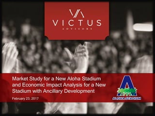 TABLE OF CONTENTS
Market Study for a New Aloha Stadium
and Economic Impact Analysis for a New
Stadium with Ancillary Devel...