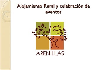 Alojamiento Rural y celebración de eventos 