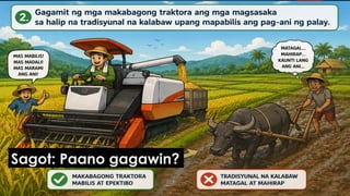 Sagot: Paano gagawin?
 