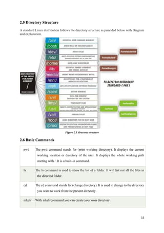 Redhat Linux server administration industrial training report. | PDF