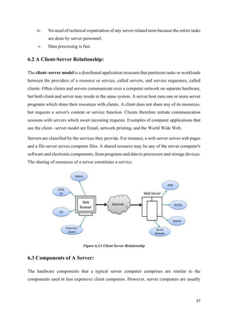 Redhat Linux server administration industrial training report. | PDF