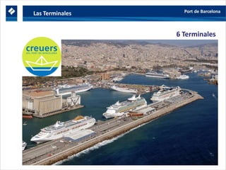 Las Terminales
6 Terminales
 