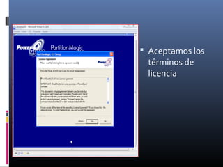  Aceptamos los
términos de
licencia
 