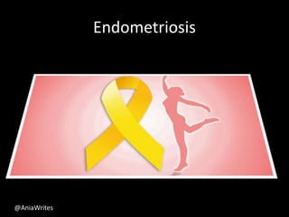 Endometriosis
@AniaWrites
 