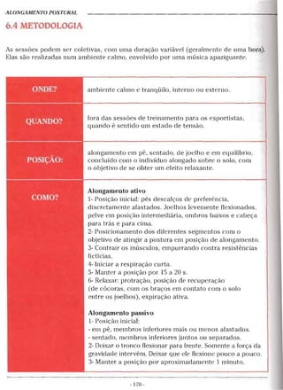 Alongamentos para todos