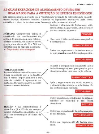 Alongamentos para todos