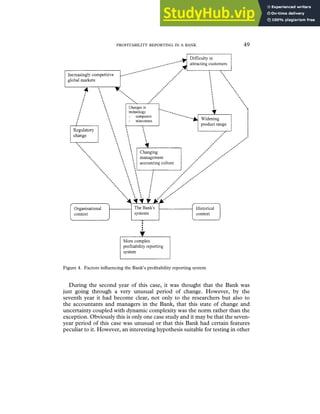 A LONGITUDINAL CASE STUDY OF PROFITABILITY REPORTING IN A BANK | PDF