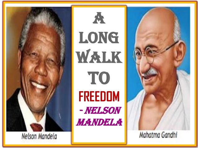 A long walk to freedom