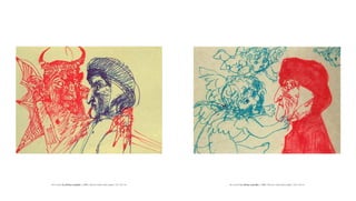 De la serie La divina comedia | 1968 | técnica mixta sobre papel | 32 x 24 cm   De la serie La divina comedia | 1968 | técnica mixta sobre papel | 32 x 24 cm
 