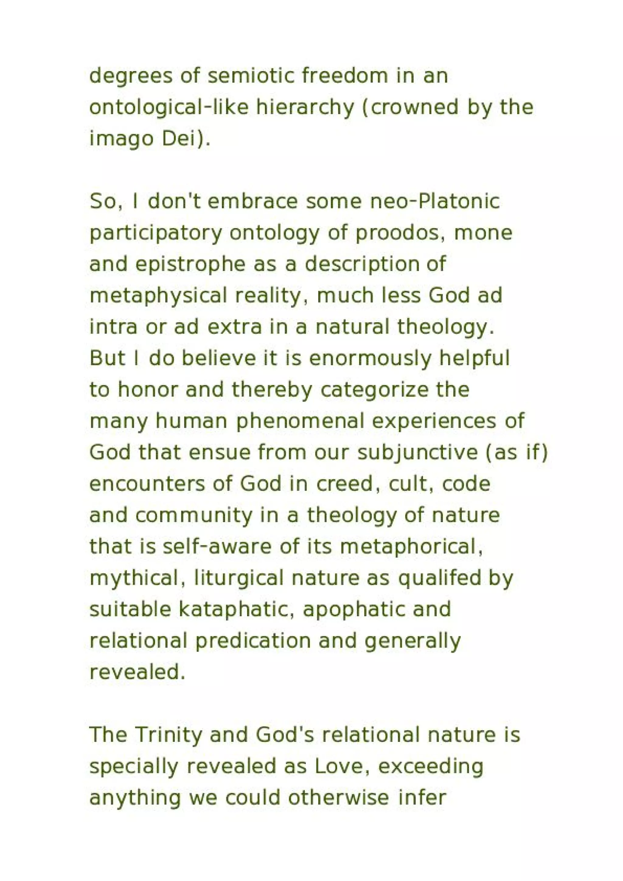 A look at panentheism from a semiotic vantage point