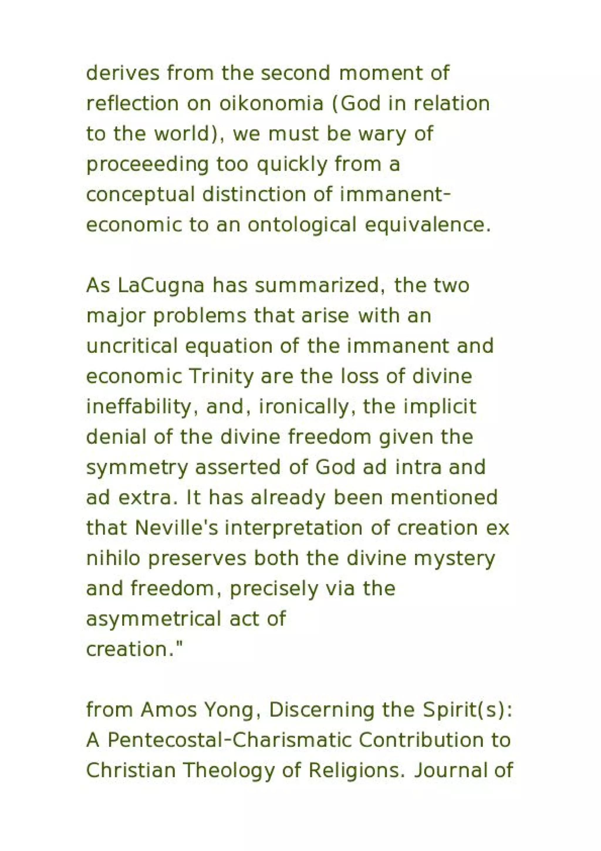 A look at panentheism from a semiotic vantage point