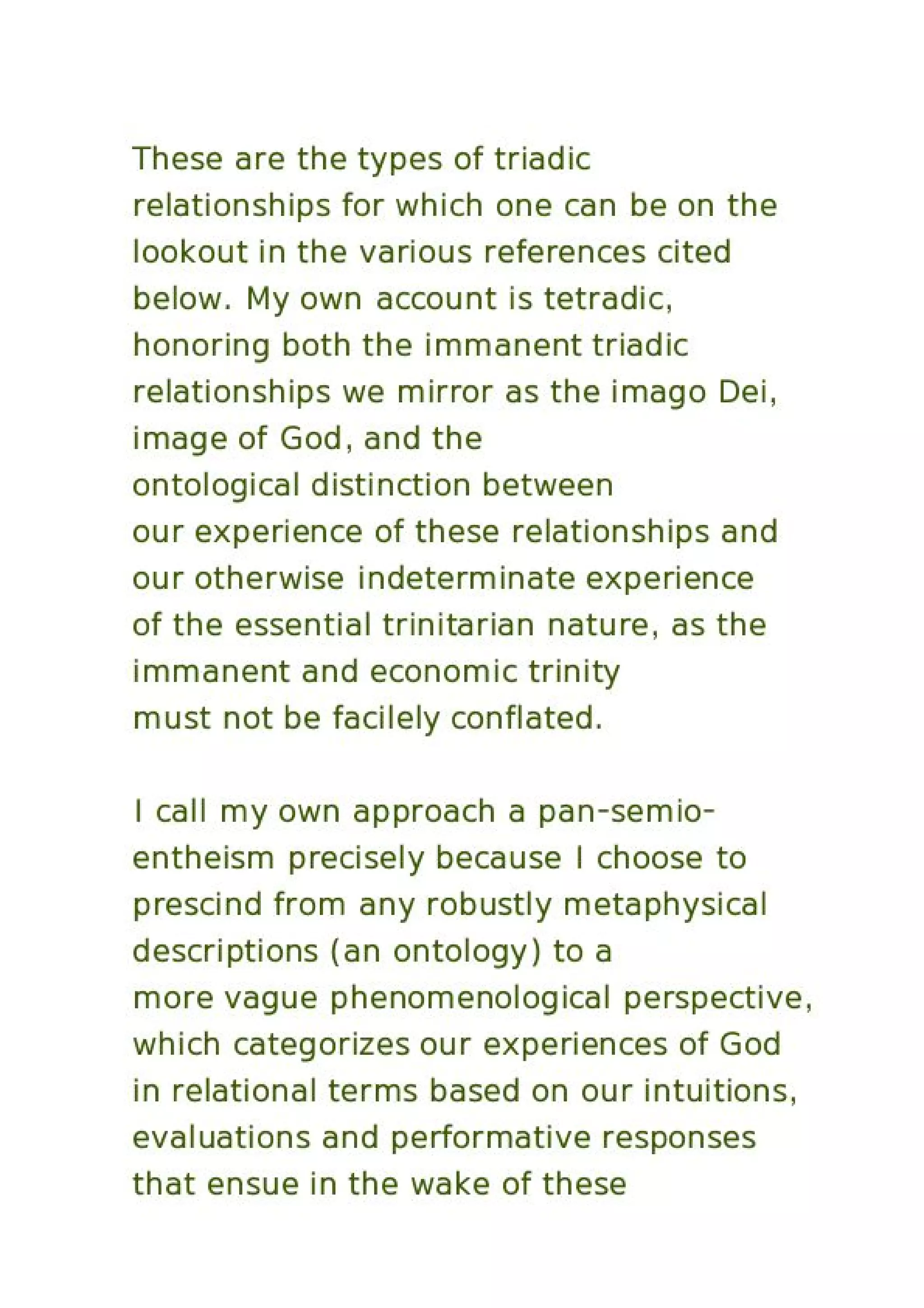 A look at panentheism from a semiotic vantage point